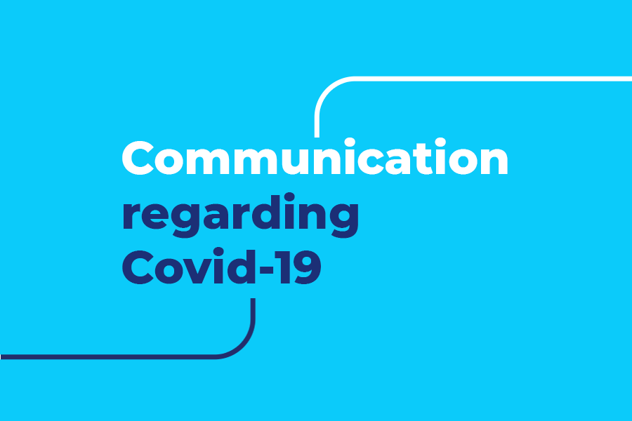 COMMUNICATION REGARDING COVID-19